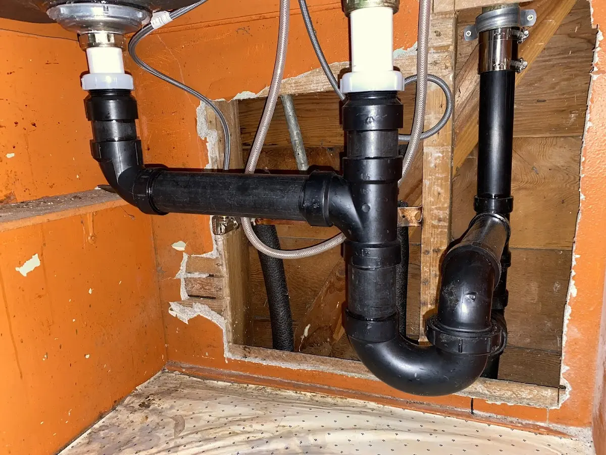 Professional Garbage Disposal Repair equipment and tools on the job in Cutten
